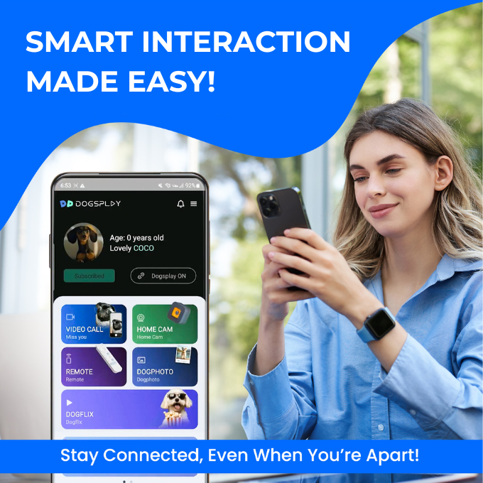 TEEK - DOGSPLAY - SMART TV FOR DOGS PET SUPPLIES TEEK DTV