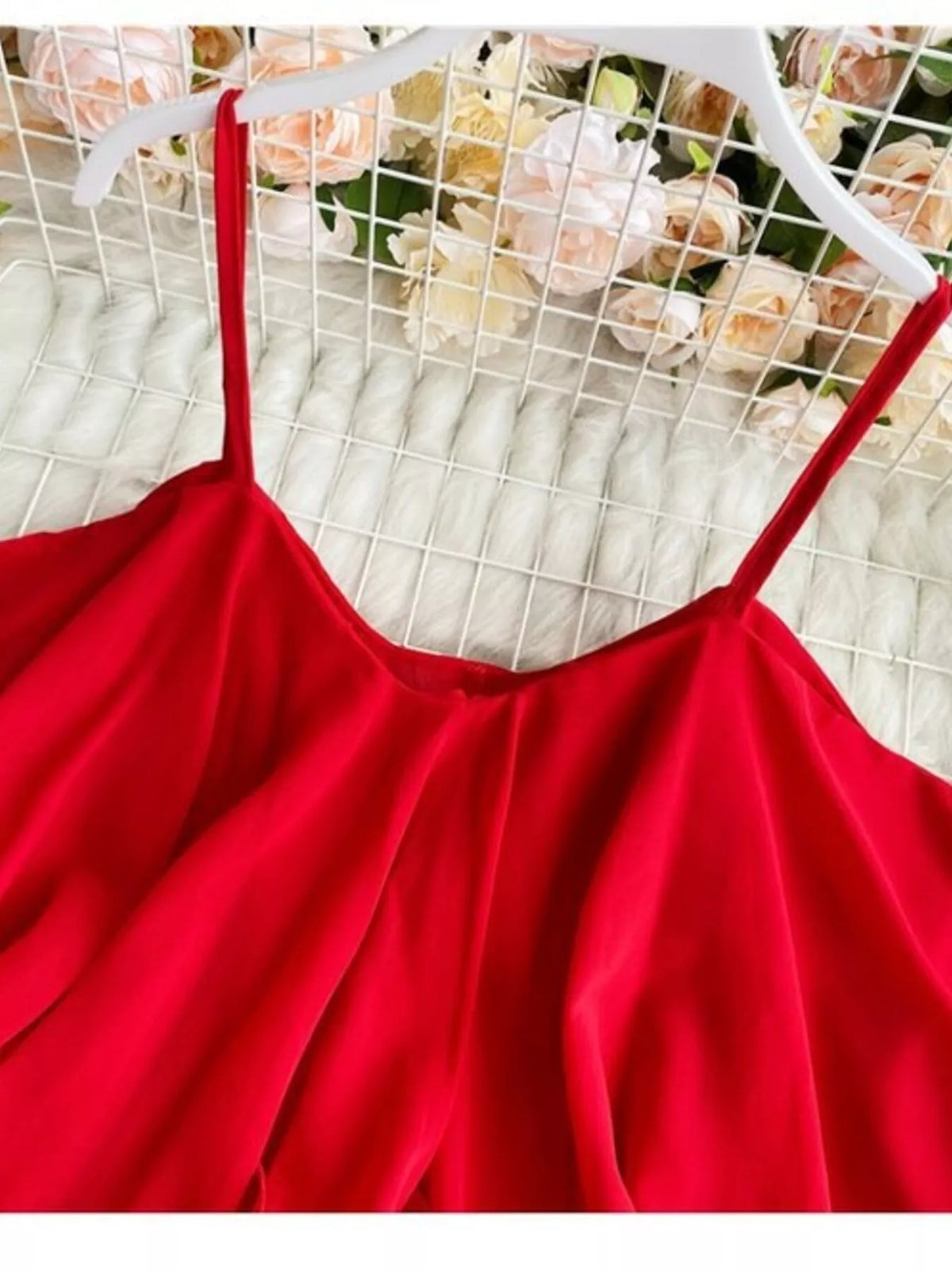 Ruffled Flowy Cami Trendsi