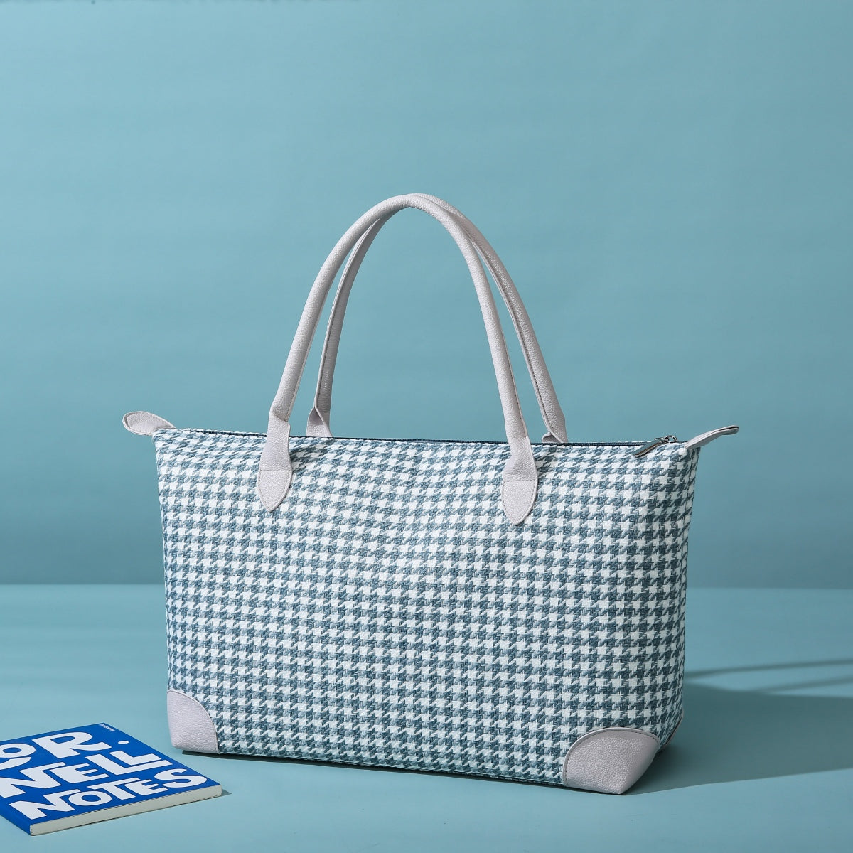 TEEK - Houndstooth Canvas Travel Bag BAG TEEK Trend   