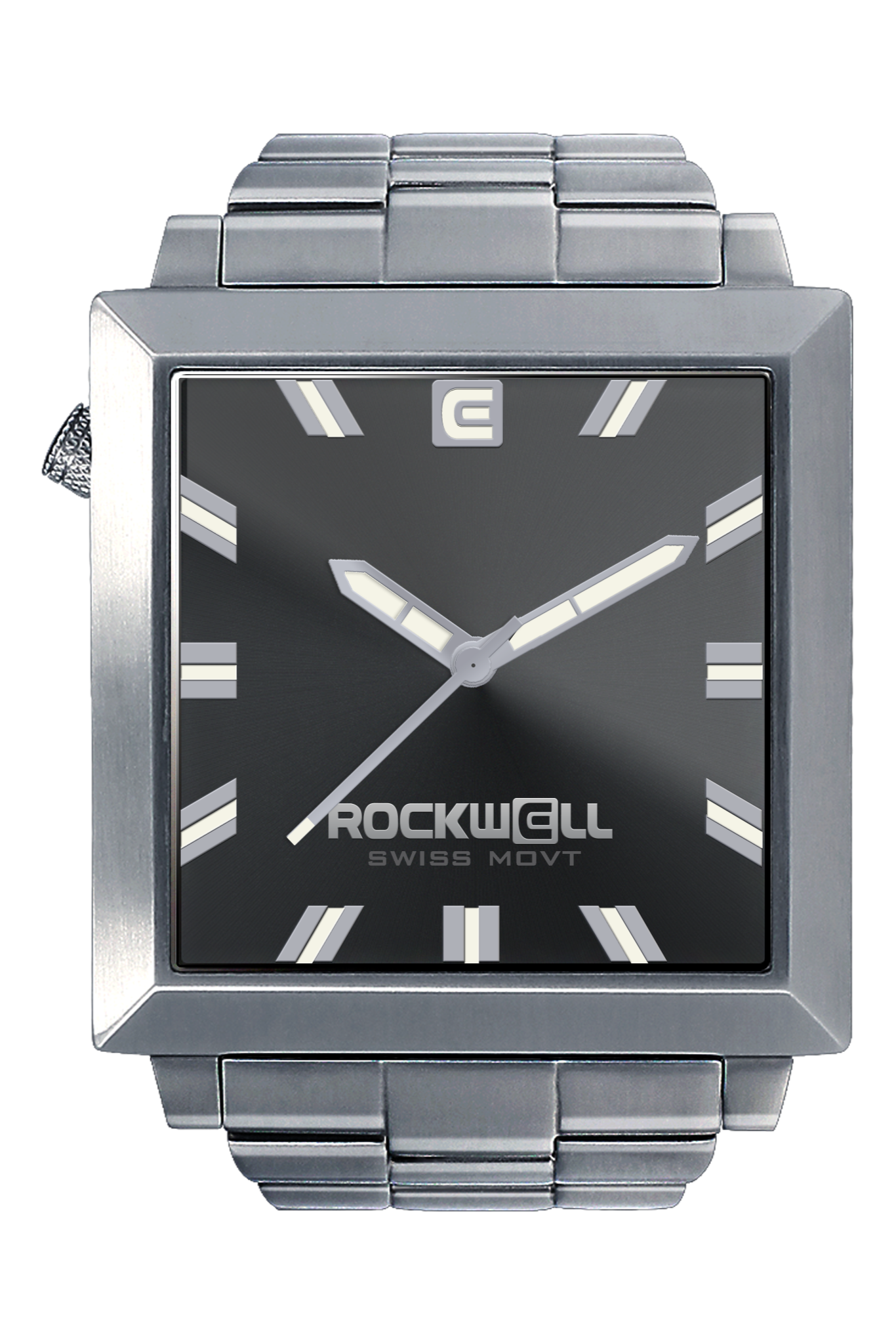 TEEK - 50mm2 Silver/Black Watch - 2nd Gen WATCH TEEK RT