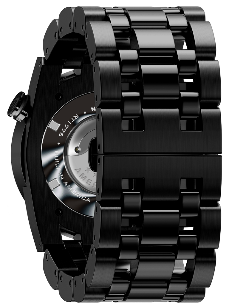 TEEK - 50mm Automatic - Lincoln Edition Black/Silver Watch WATCH TEEK RT