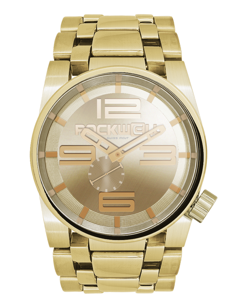 TEEK - 50mm Gold Watch WATCH TEEK RT