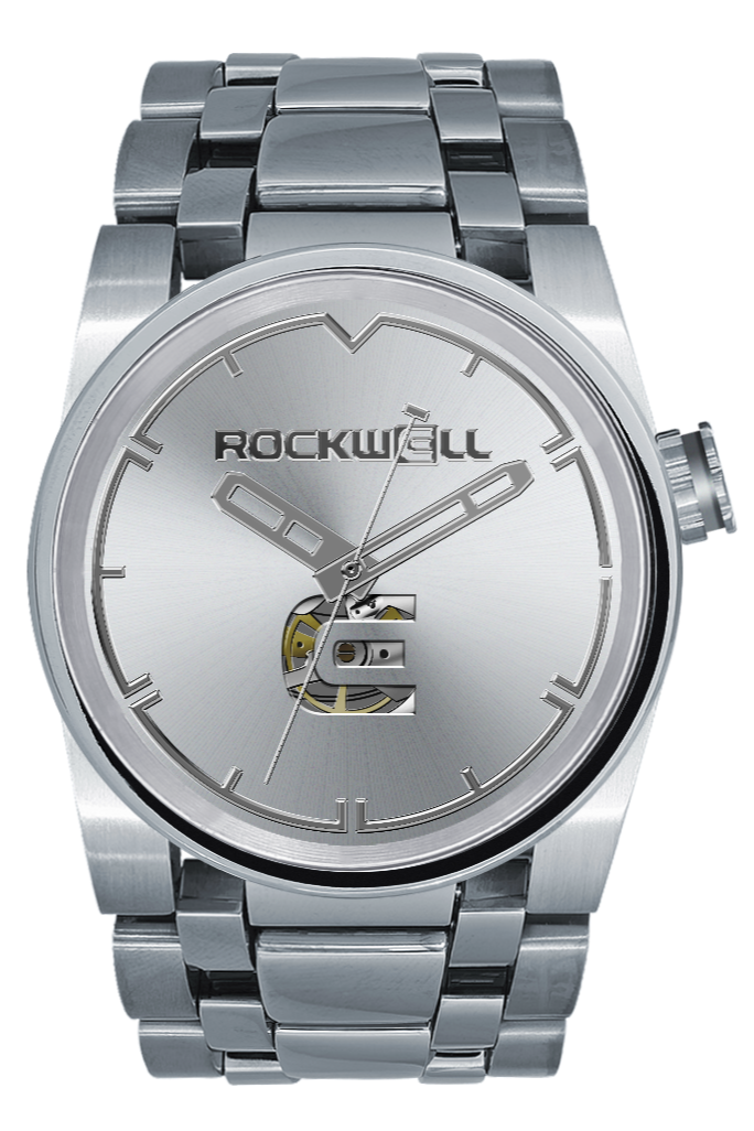 TEEK - 50mm Automatic - Lincoln Edition Silver Watch WATCH TEEK RT