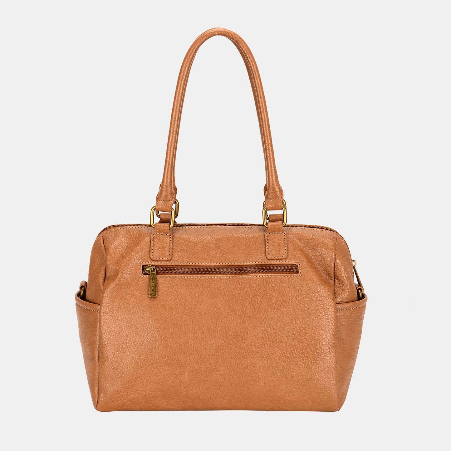 TEEK - Zipper Pull  Side Pocketed Handbag BAG TEEK Trend   