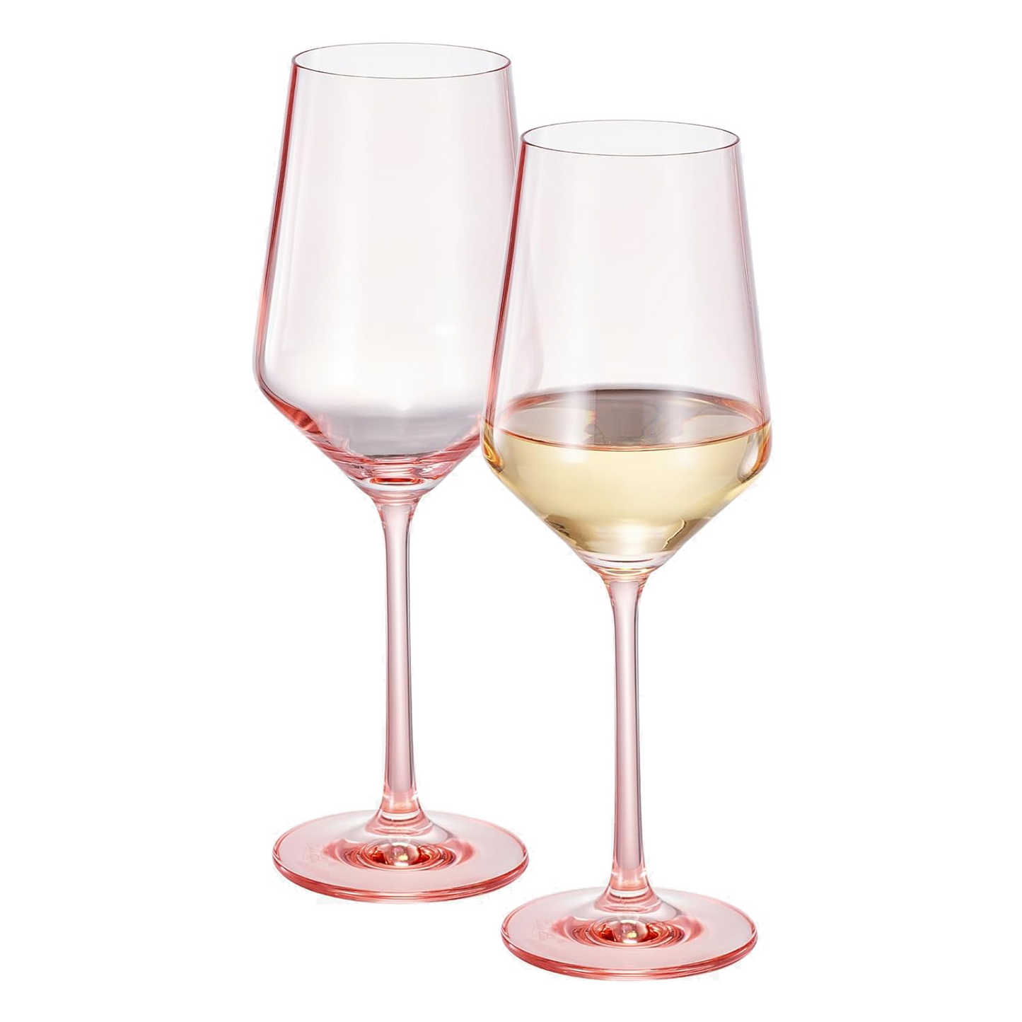 TEEK - Monet Stemmed Wine Glassware Magenta Set HOME DECOR TEEK KS