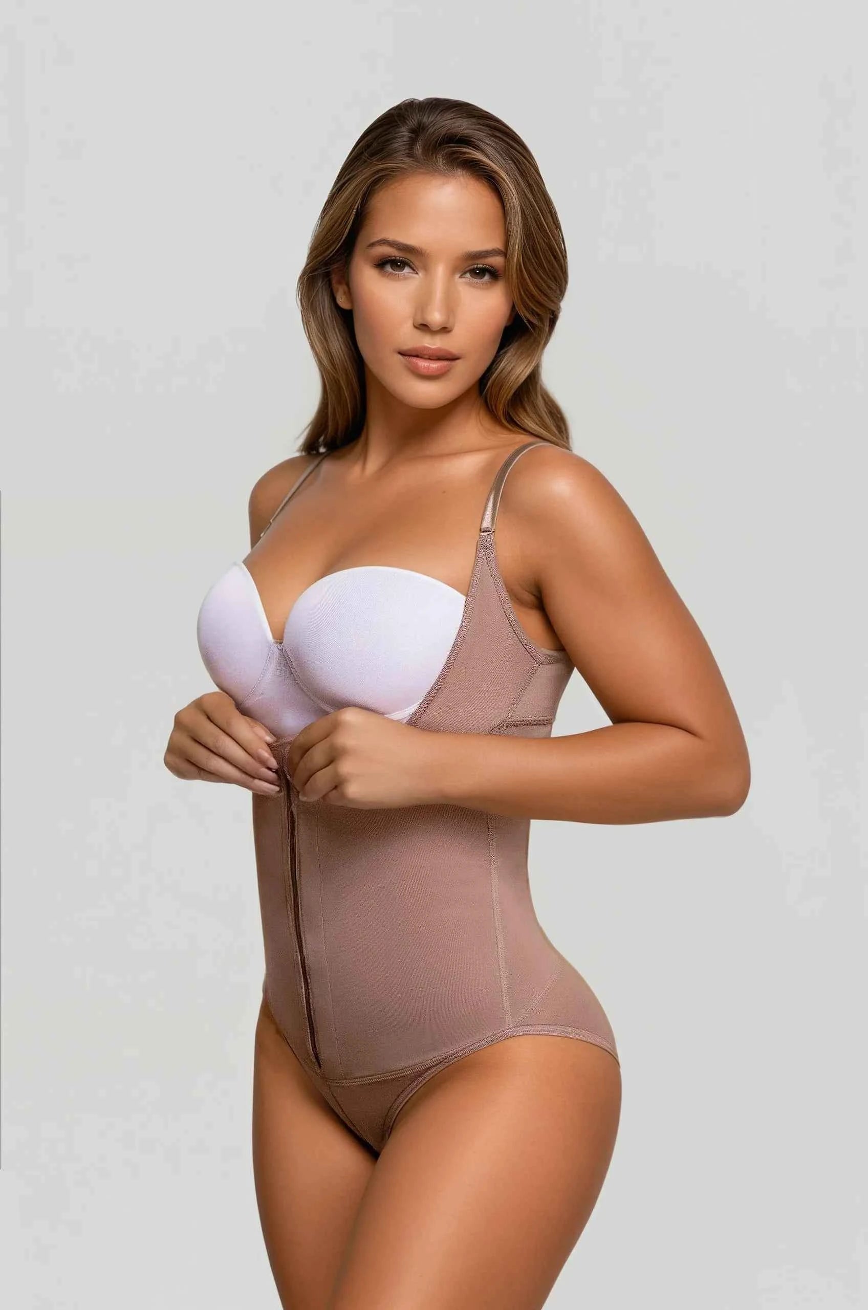 TEEK - Classic Under Bust Bodysuit LINGERIE TEEK VS 2XS Mocha