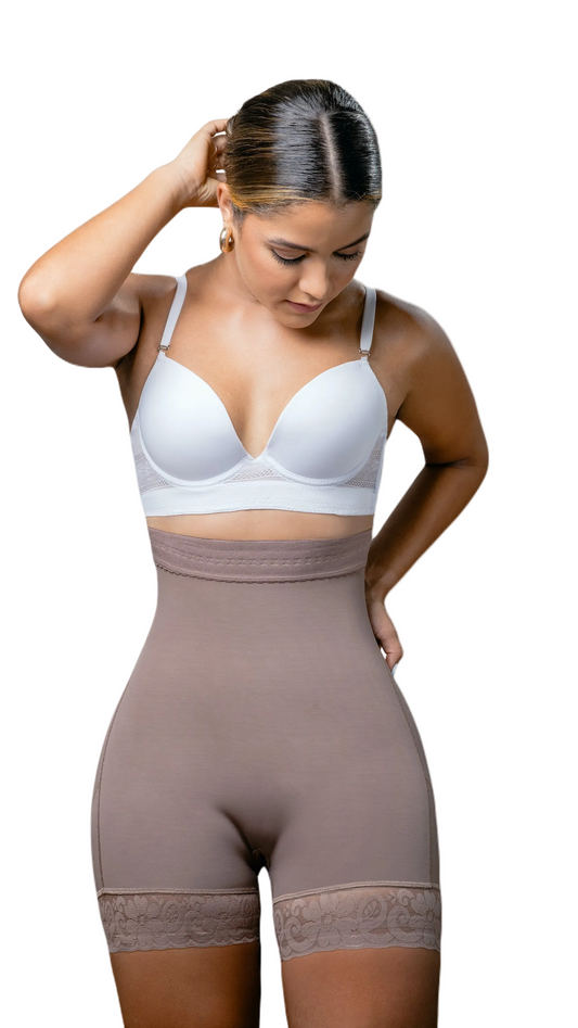 TEEK - High Waist Short Firm Compression Shaper UNDERWEAR TEEK VS XS Mocha