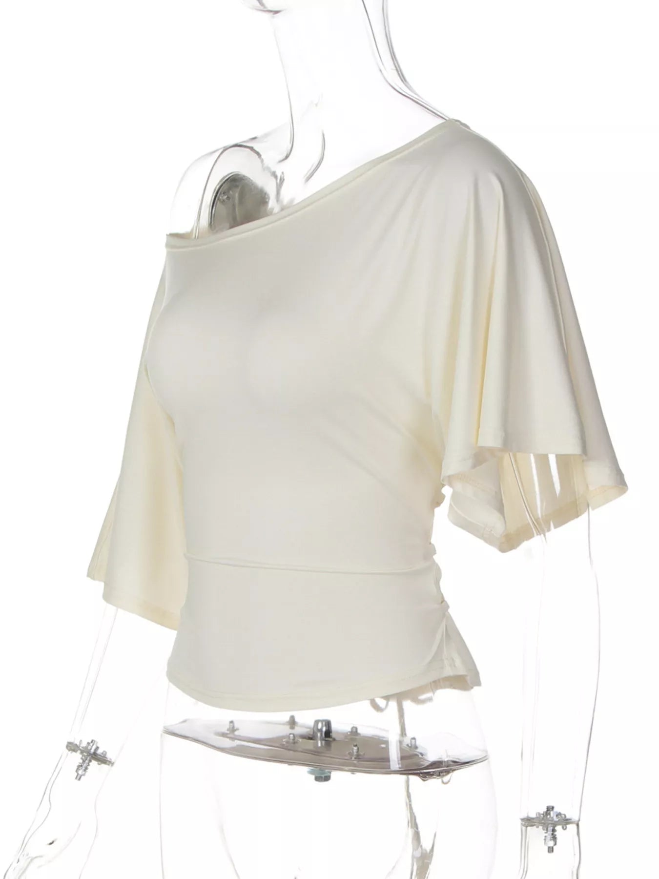 TEEK - Boat Neck Short Sleeve T-Shirt TOPS TEEK Trend