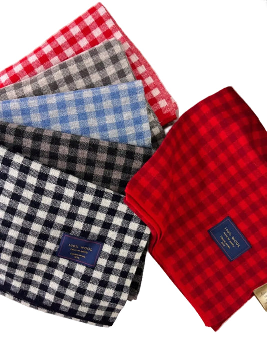 TEEK - 100% Wool Plaid Scarf SCARF TEEK Trend