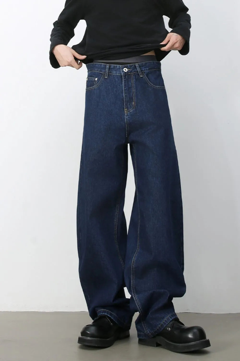 TEEK - Mens Wide Leg Jeans JEANS TEEK Trend