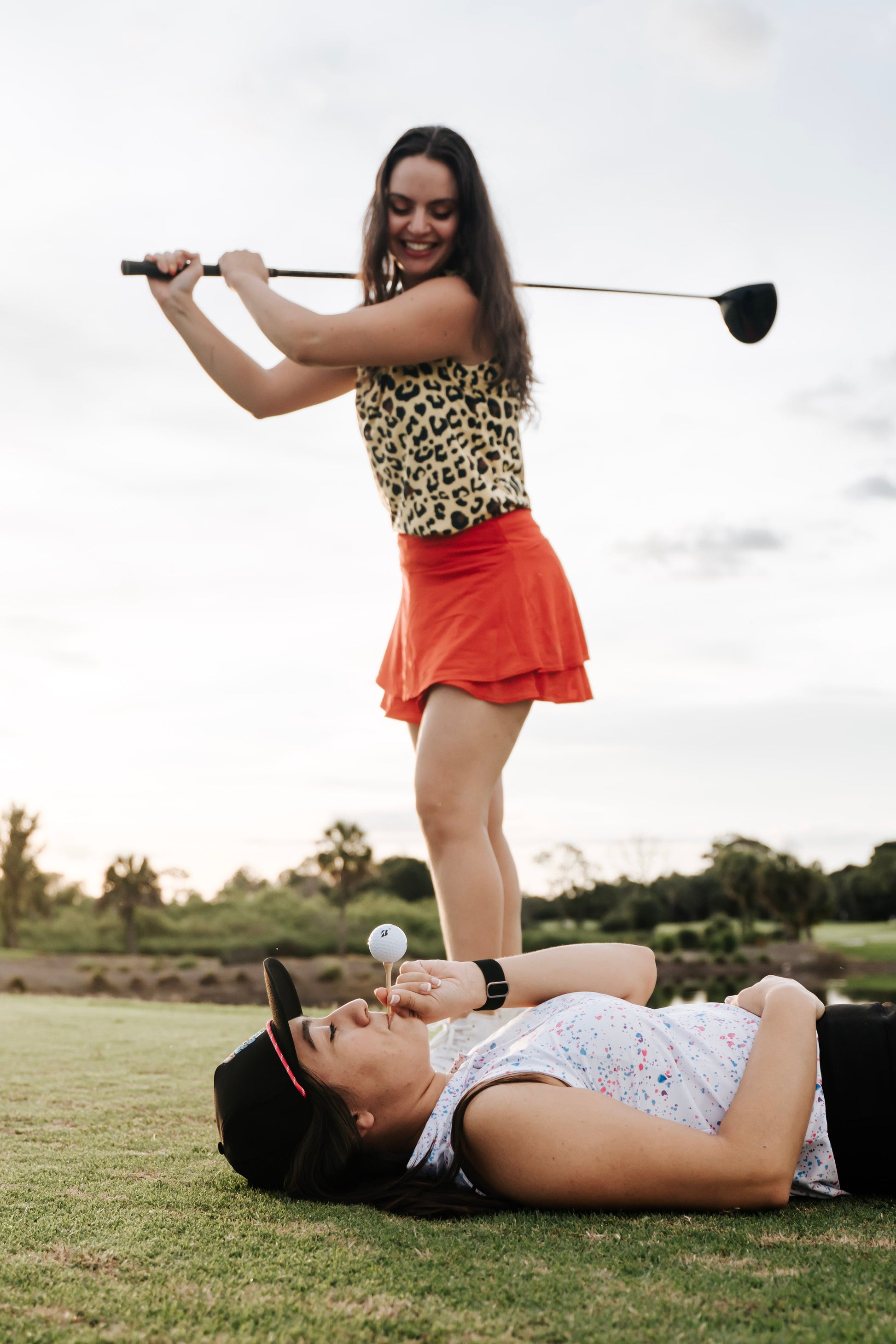 TEEK - Cheetah Leopard Polo TOPS TEEK SIG