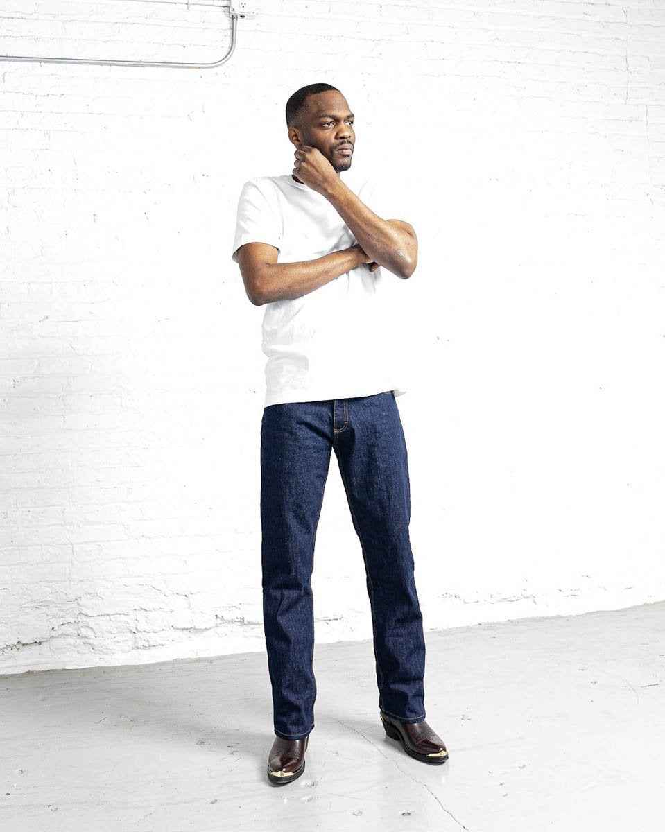 TEEK - 100% Cotton Boot Cut Dark Wash JEANS TEEK DDA