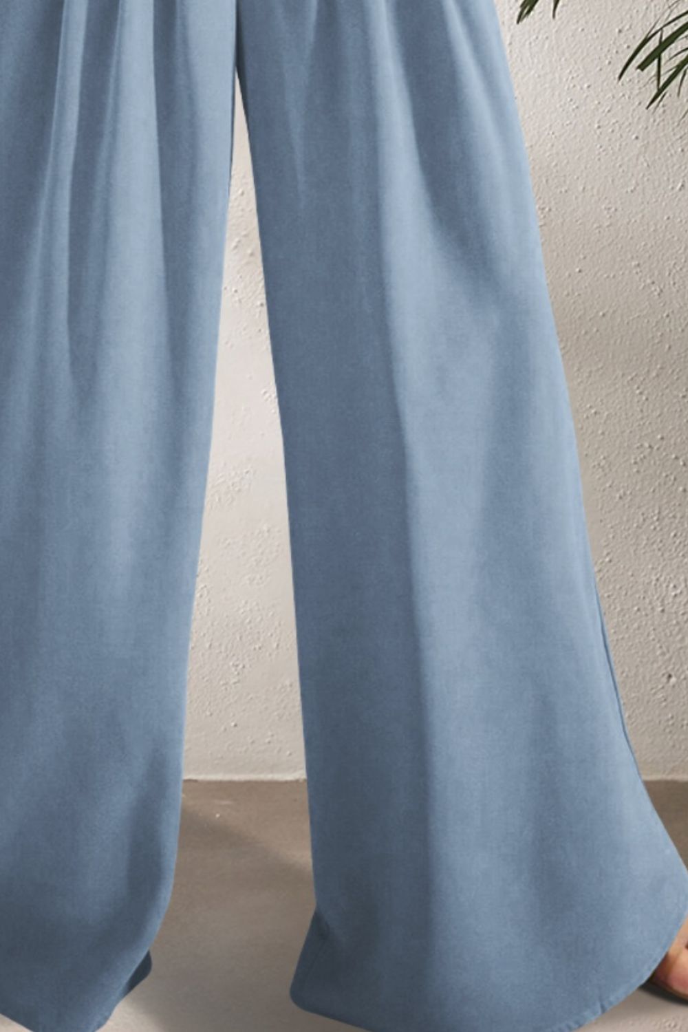 TEEK - High Waist Wide Leg Pleated Pants PANTS TEEK Trend   
