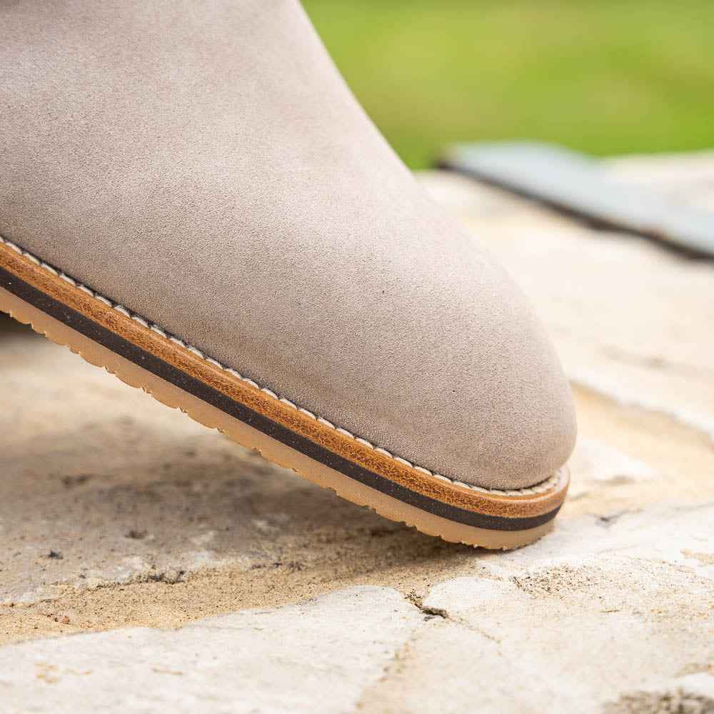 TEEK - 56-105-SND LEGERRA Sueded Goatskin Monkstrap, Sand SHOES TEEK ZI