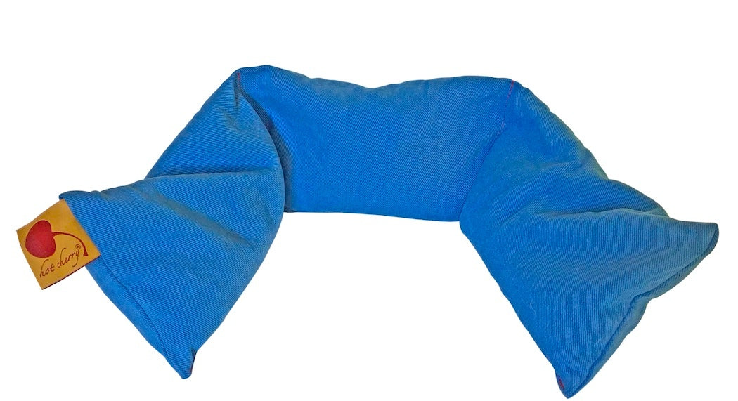 TEEK - Hot Cherry Neck Wrap Blue Denim PILLOW TEEK HCP