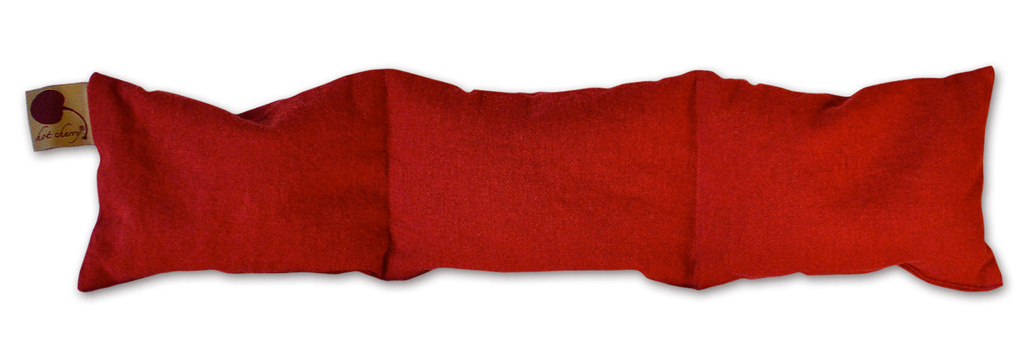 TEEK - Hot Cherry Neck Wrap in Red Denim PILLOW TEEK HCP