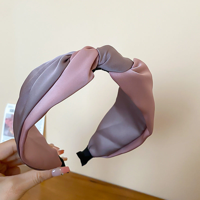 TEEK - Dusty Pink Contrast Cloth Headband HEADBAND TEEK Trend   