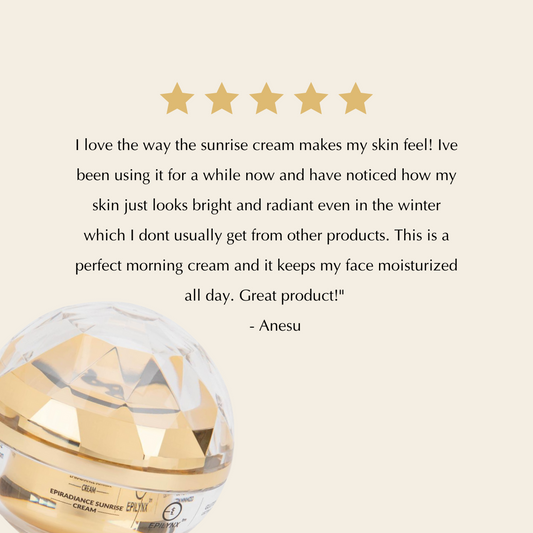Sunrise Nourishing & Firming Cream – Radiant Glow (Hydrating, Vegan, Gluten-Free) Face Creams EpiLynx