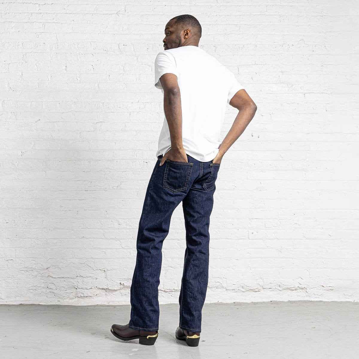 TEEK - 100% Cotton Boot Cut Dark Wash JEANS TEEK DDA