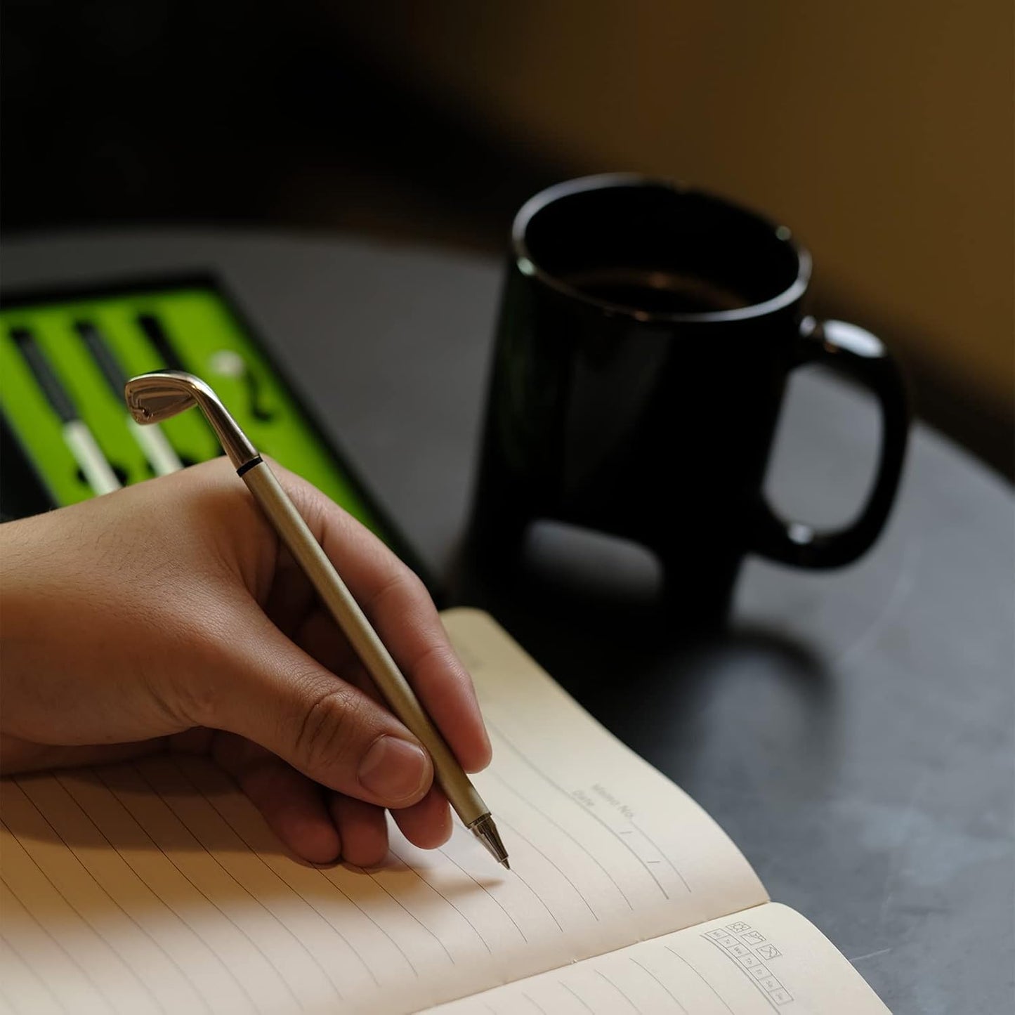 TEEK - Golf Pen & Putter Mug Gift Set – Mini Golf Desk Game HOME DECOR TEEK KS