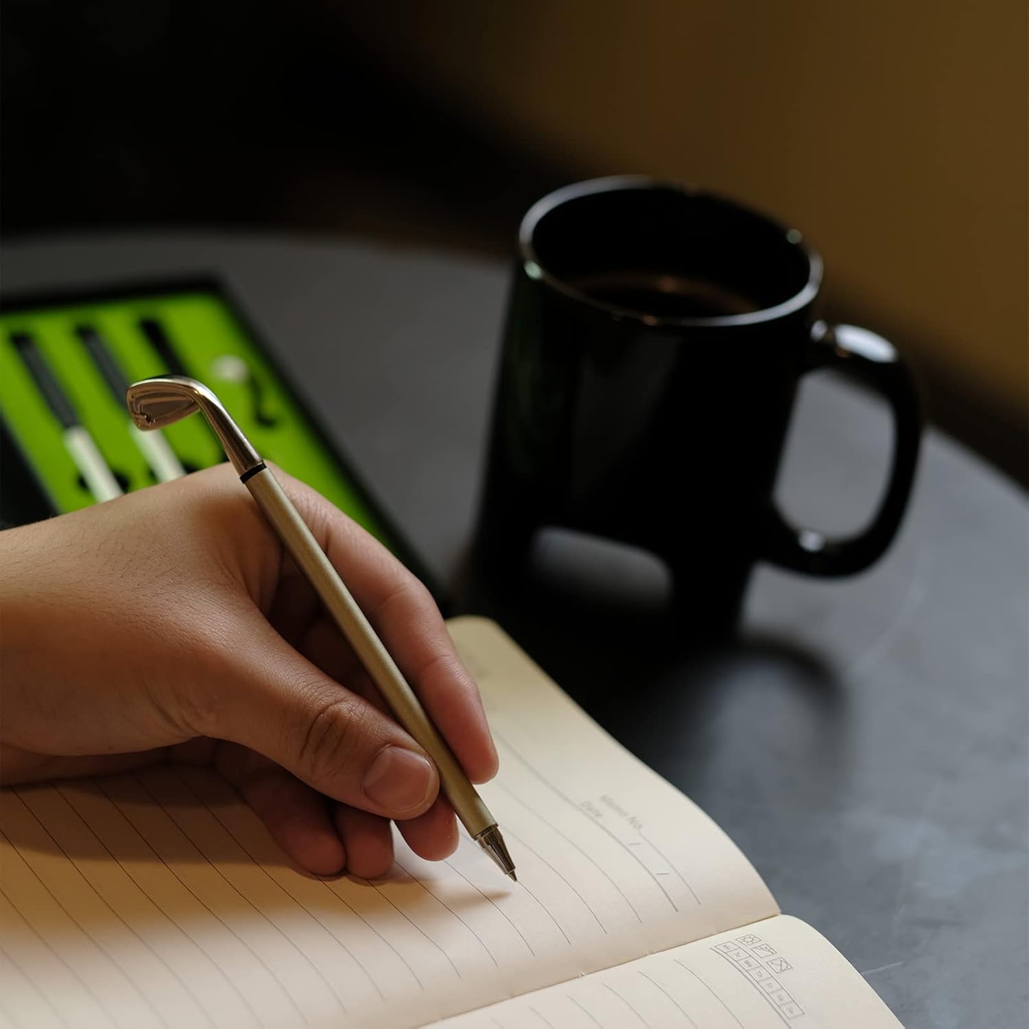 TEEK - Golf Pen & Putter Mug Gift Set – Mini Golf Desk Game HOME DECOR TEEK KS