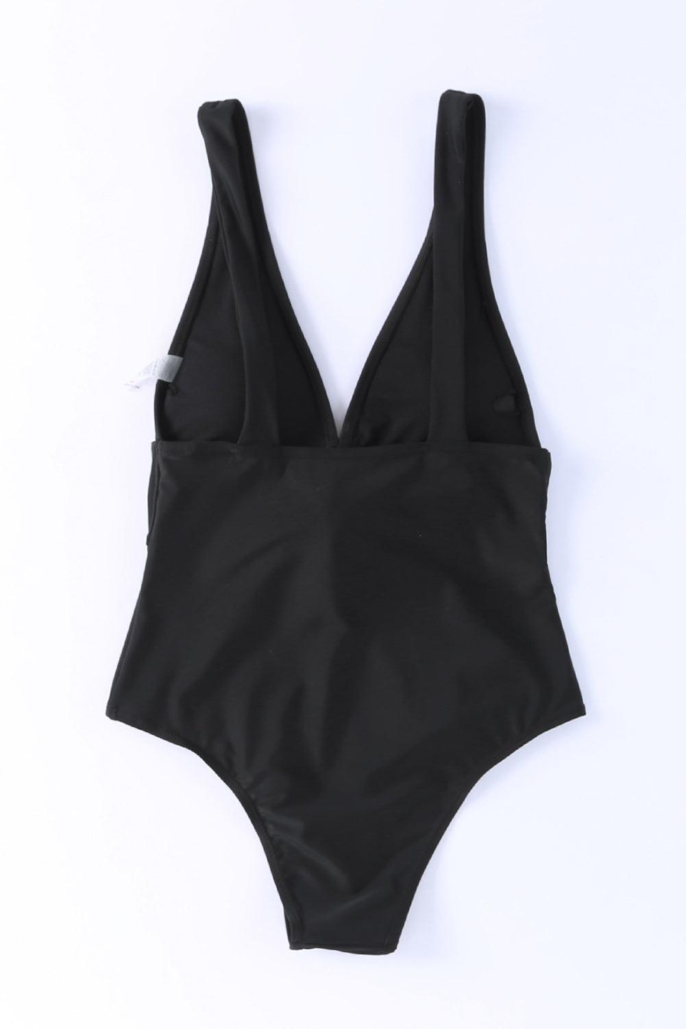 TEEK - Black Plunge Wide Strap Belt Swimsuit SWIMWEAR TEEK Trend   