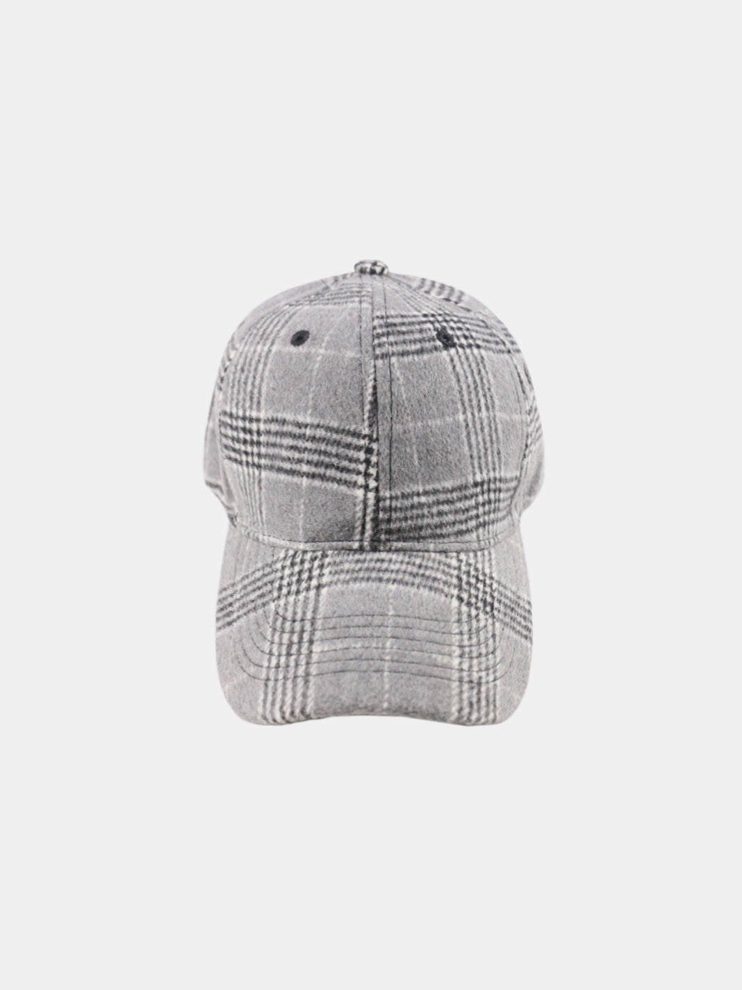 TEEK - Plaid Adjustable Cotton Baseball Cap HAT TEEK Trend