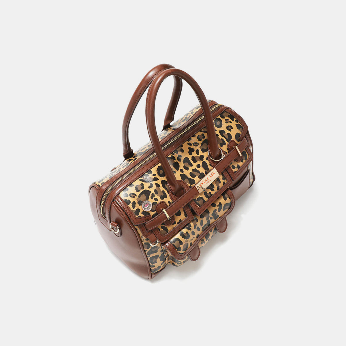 TEEK - NL Leopard Boston Bag BAG TEEK Trend   