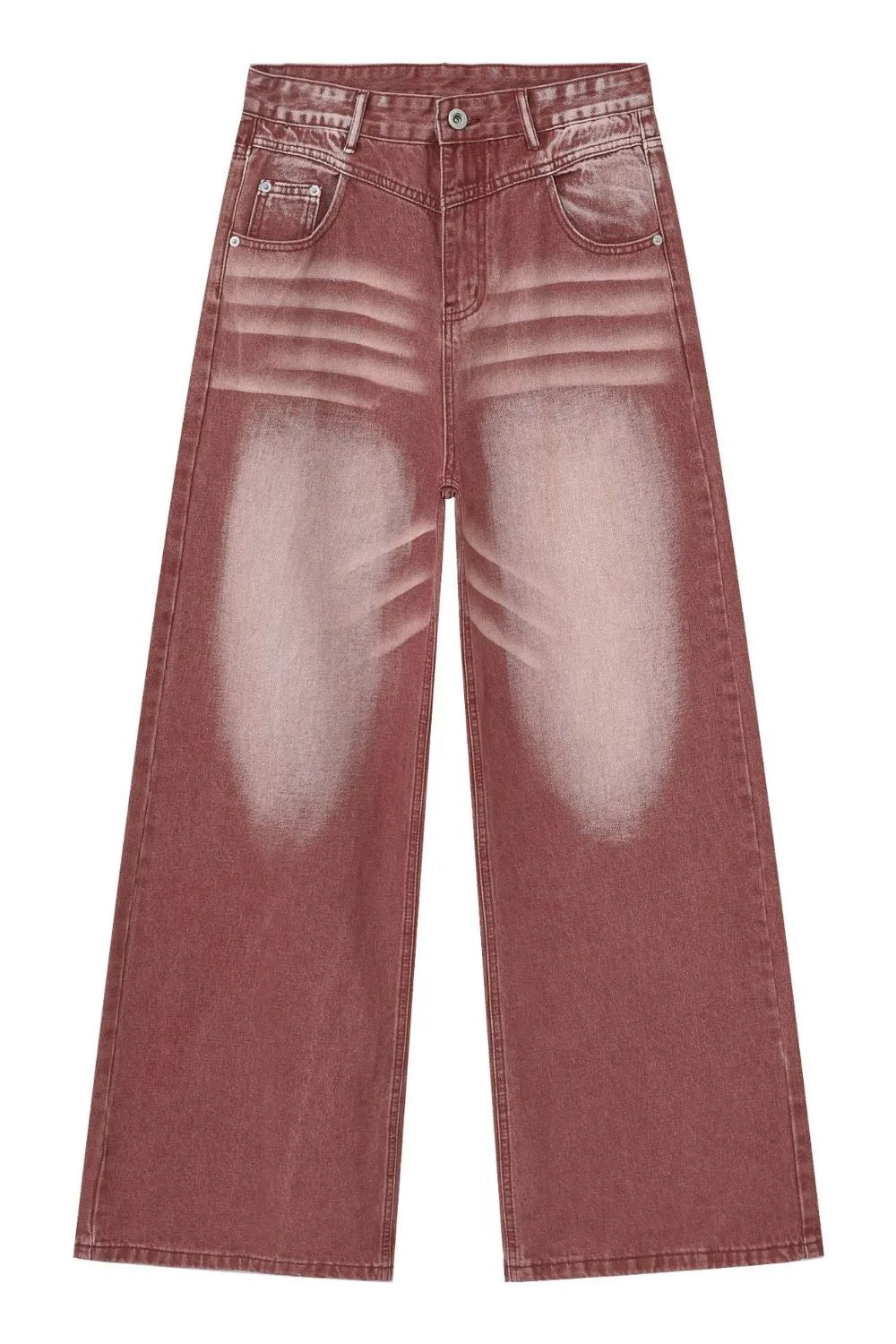 TEEK - Mens Rust Wide Leg Pocketed Jeans JEANS TEEK Trend