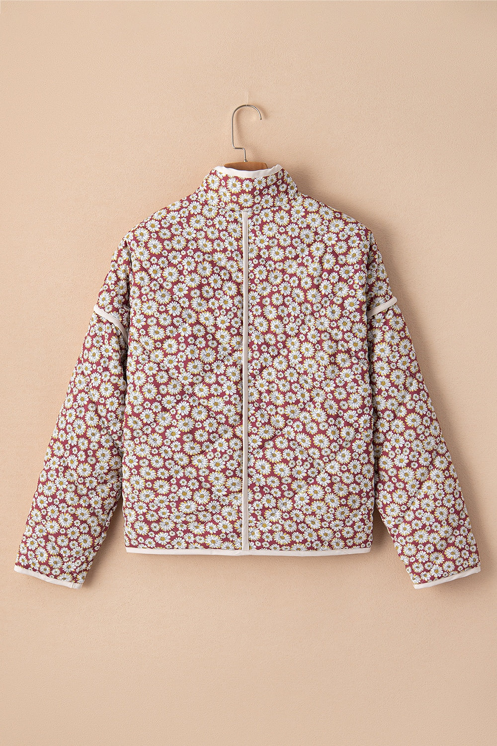 TEEK - Floral Snap Down Long Sleeve Jacket JACKET TEEK Trend