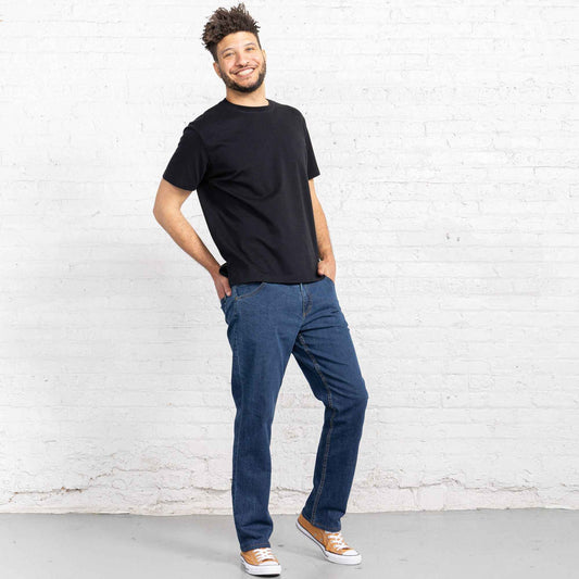 TEEK - Relaxed Fit Medium Wash JEANS TEEK DDA