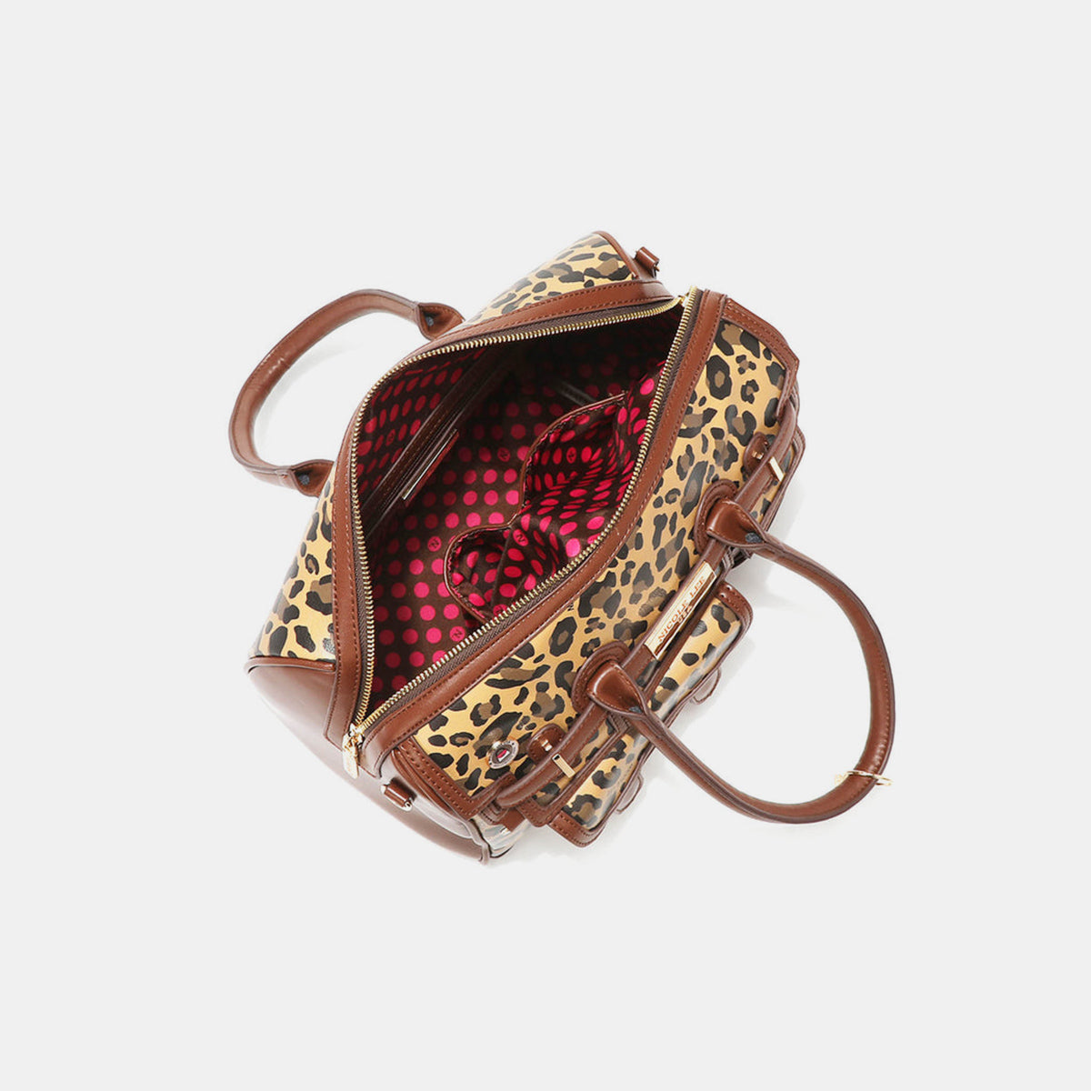 TEEK - NL Leopard Boston Bag BAG TEEK Trend   