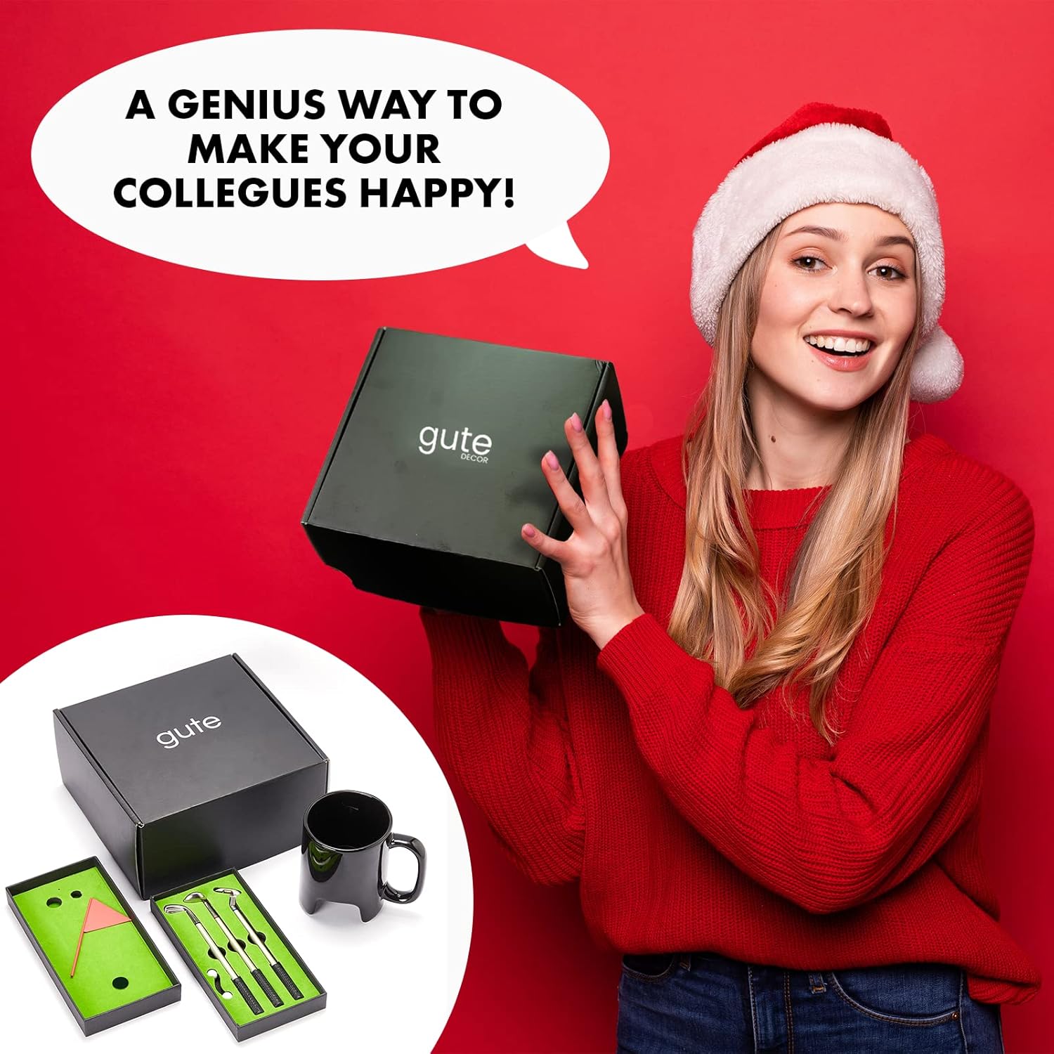 TEEK - Golf Pen & Putter Mug Gift Set – Mini Golf Desk Game HOME DECOR TEEK KS