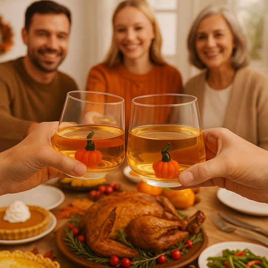 TEEK - Pumpkin Glass Set HOME DECOR TEEK KS