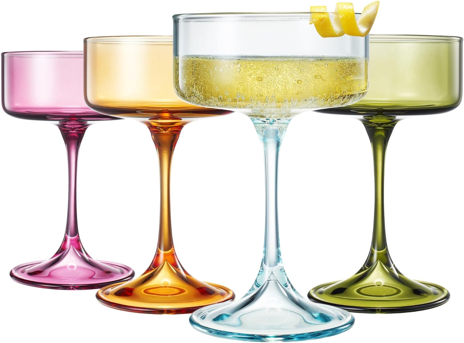 TEEK - Morgan Set Vibrant Stemware Set | Multicolor HOME DECOR TEEK KS