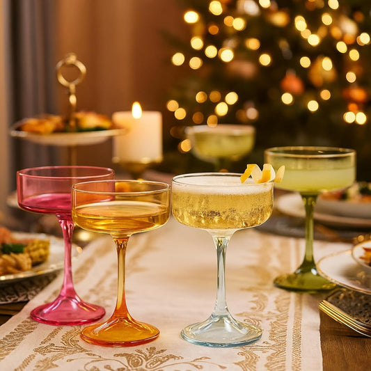 TEEK - Morgan Set Vibrant Stemware Set | Multicolor HOME DECOR TEEK KS