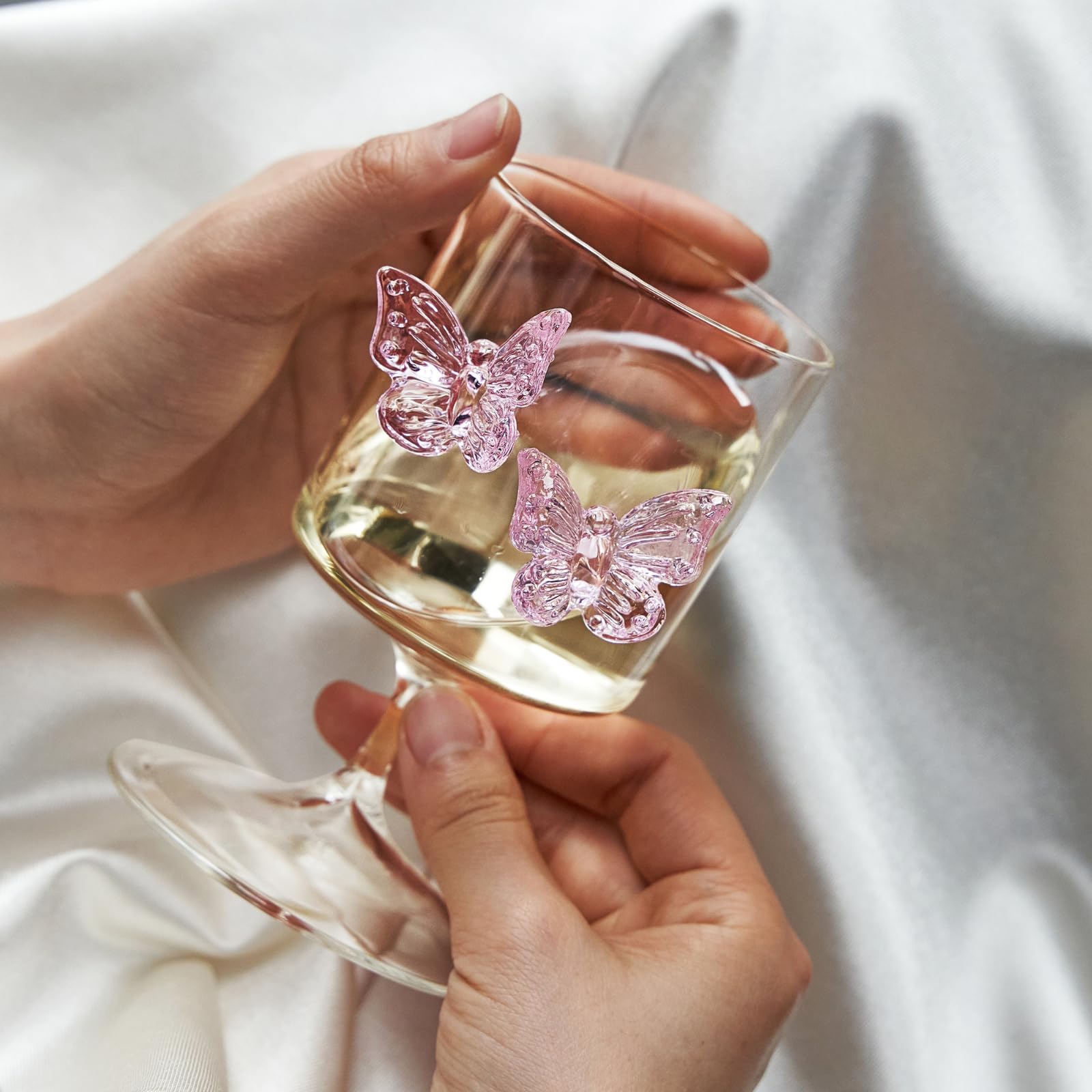 TEEK - Butterfly Wine Goblet Set HOME DECOR TEEK KS