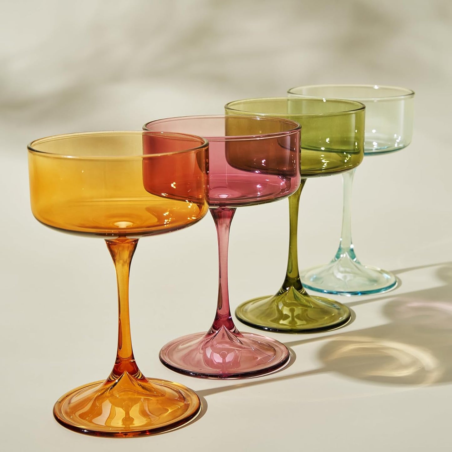 TEEK - Morgan Set Vibrant Stemware Set | Multicolor HOME DECOR TEEK KS