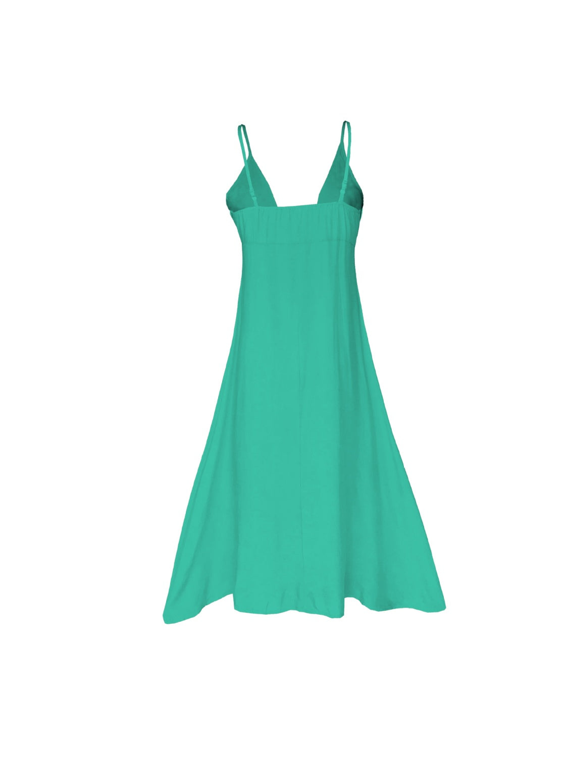TEEK - Buttoned Plunge Cami Dress DRESS TEEK Trend   