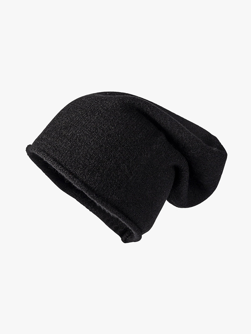 TEEK - Slouch Knit Beanie Hat HAT TEEK Trend Black One Size