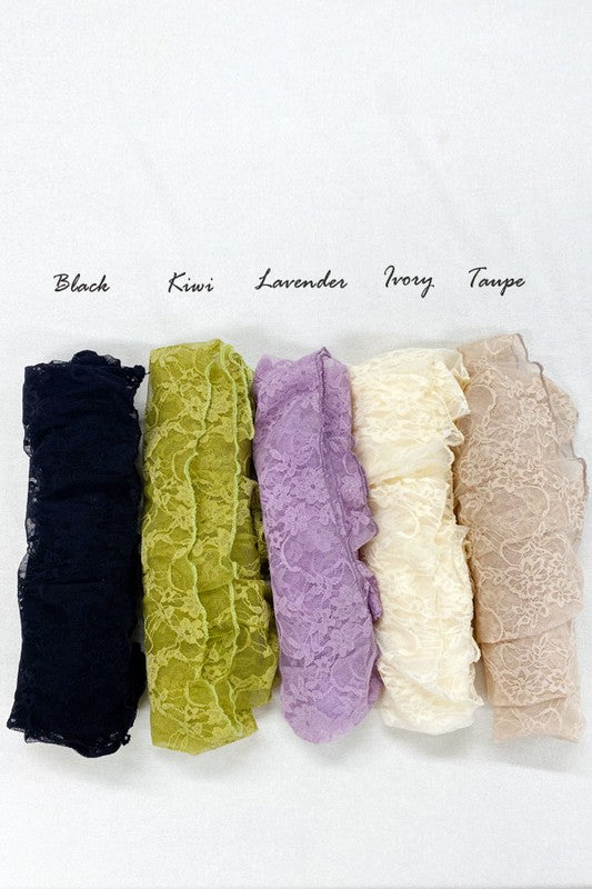 TEEK - Floral Lace Long Sleeve Top TOPS TEEK FG   