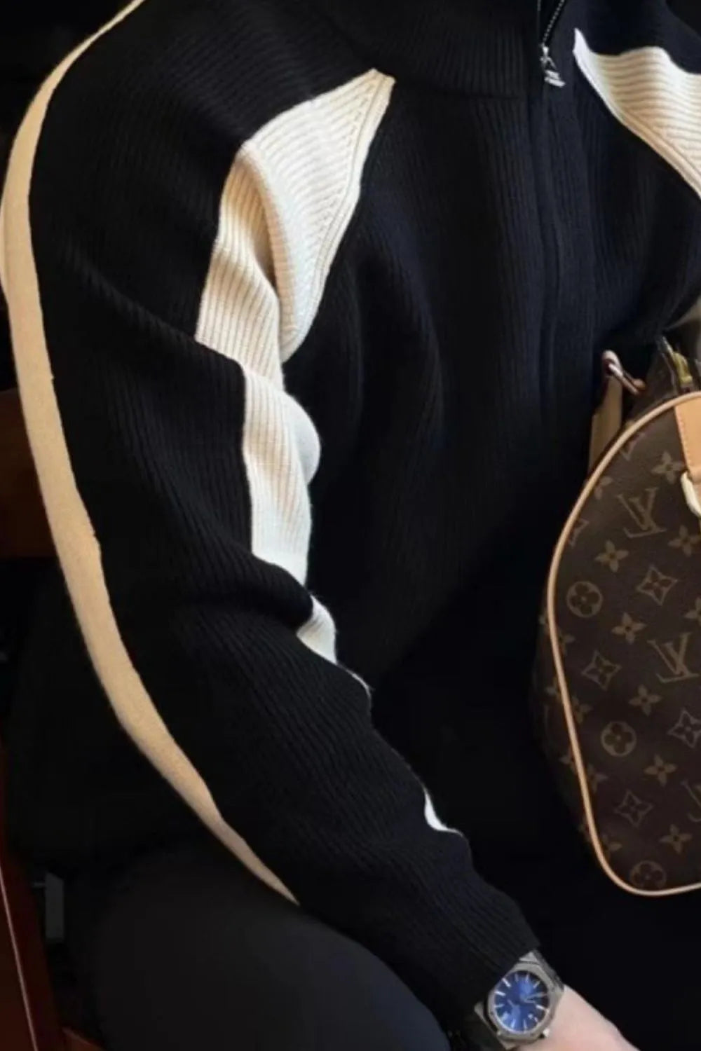 TEEK - Mens Zip Up Long Sleeve Cardigan SWEATER TEEK Trend