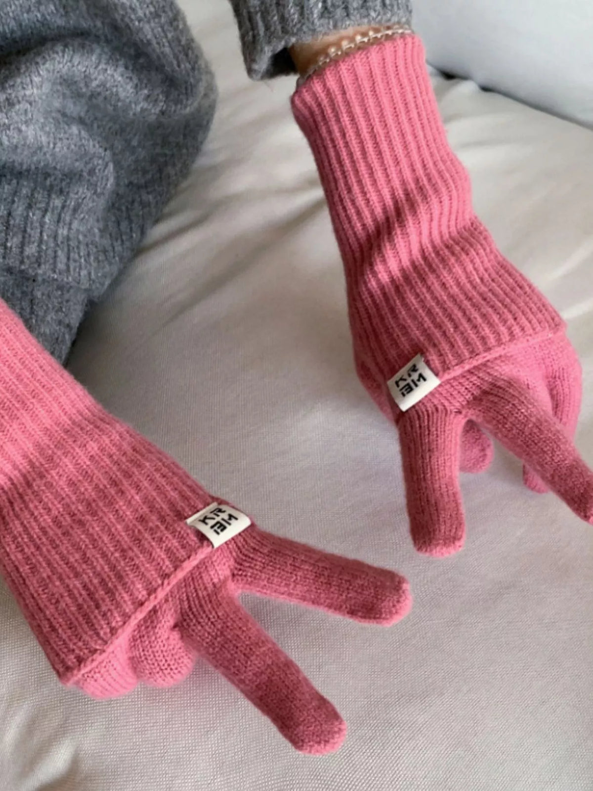 TEEK - Ribbed Knit Winter Gloves GLOVES TEEK Trend