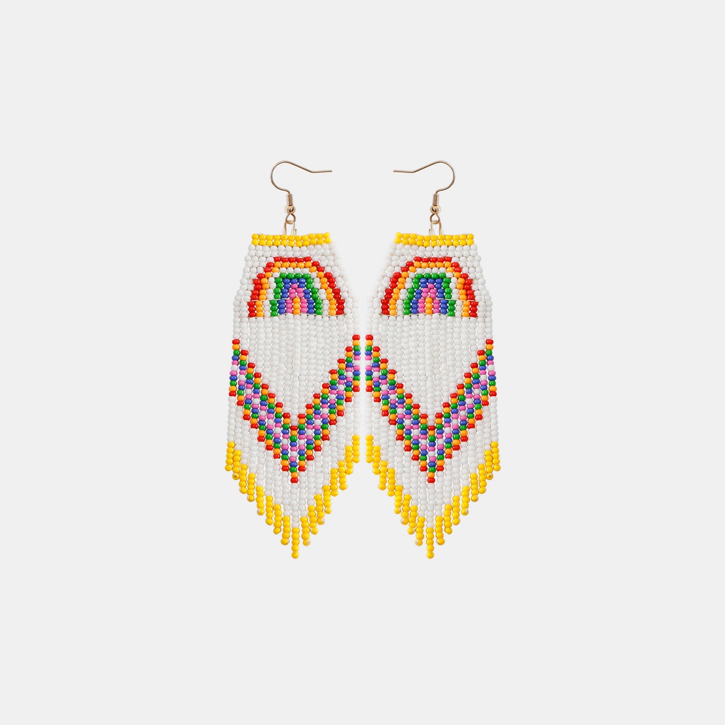 TEEK - Rainbow Rice Bead Dangle Earrings JEWELRY TEEK Trend   