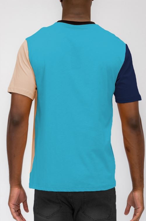 TEEK - Mens Color Block T Shirt TOPS TEEK FG   