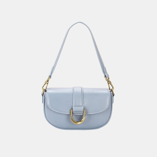 TEEK - Hung Buckle Shoulder Bag BAG TEEK Trend L. Blue  