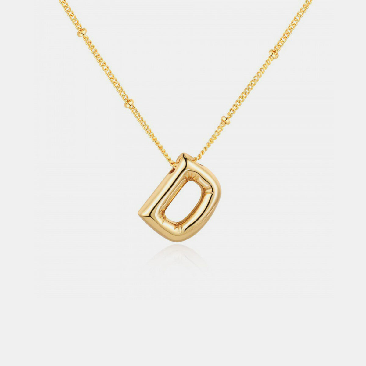 TEEK - A-J Gold-Plated Letter Necklace JEWELRY TEEK Trend Style D  