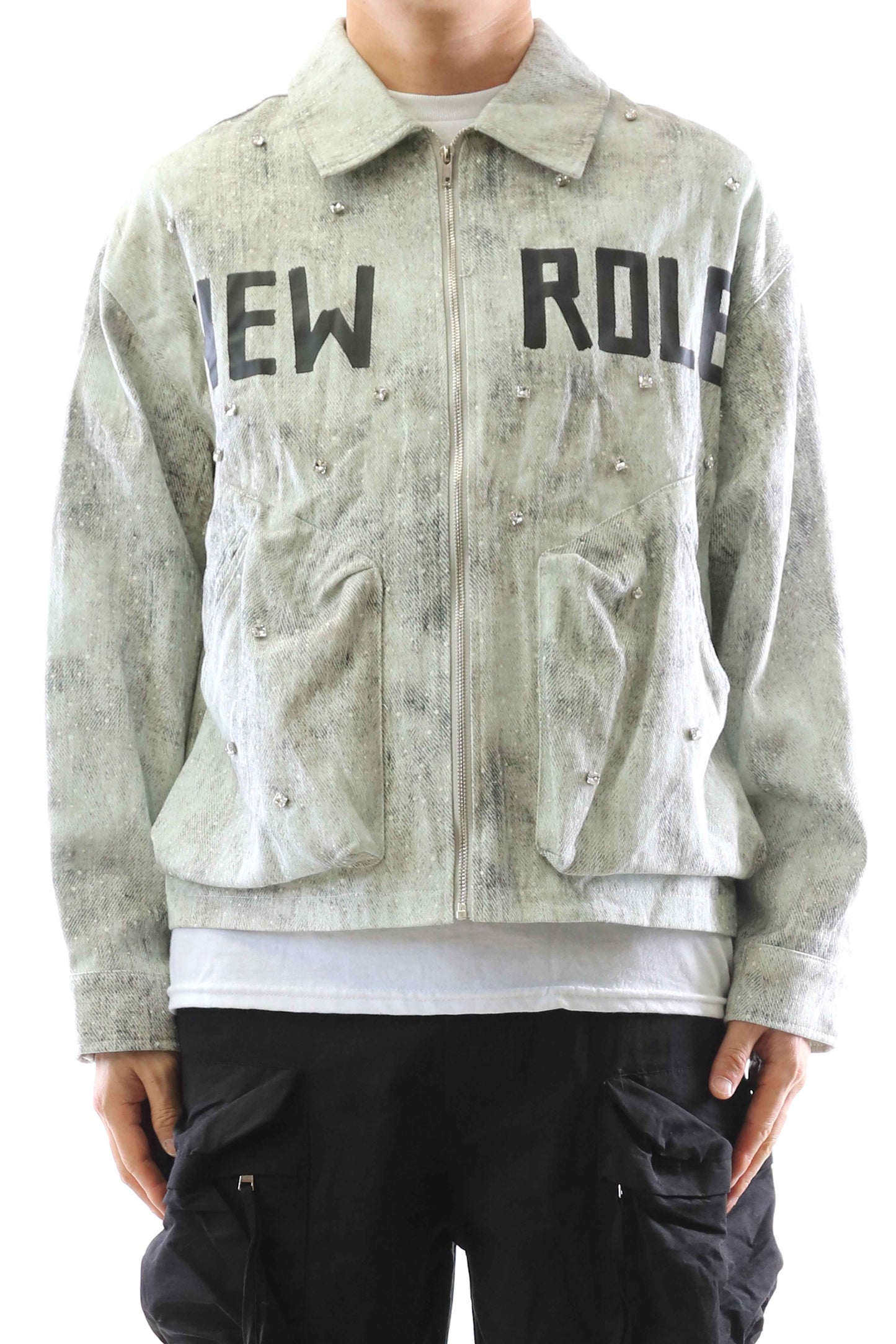 TEEK - VEIN Twill Crop Top Jacket JACKET TEEK LTK S