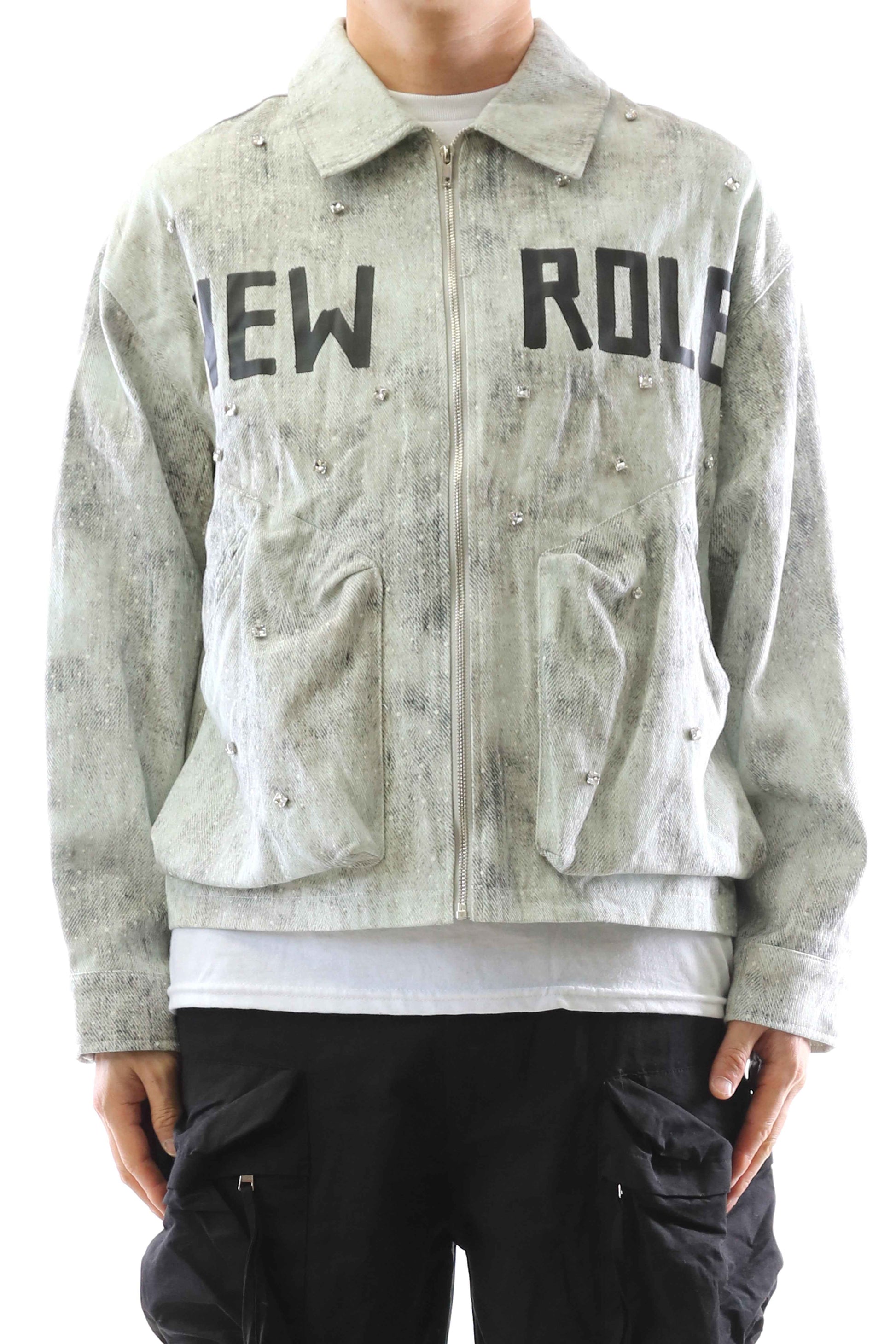 TEEK - VEIN Twill Crop Top Jacket JACKET TEEK LTK S