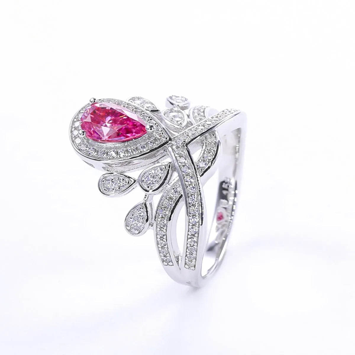 TEEK - 1 Carat Moissanite 925 Sterling Silver Ring JEWELRY TEEK Trend